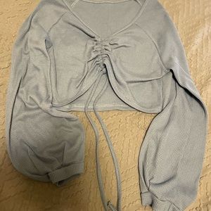 Baby Blue Blouse